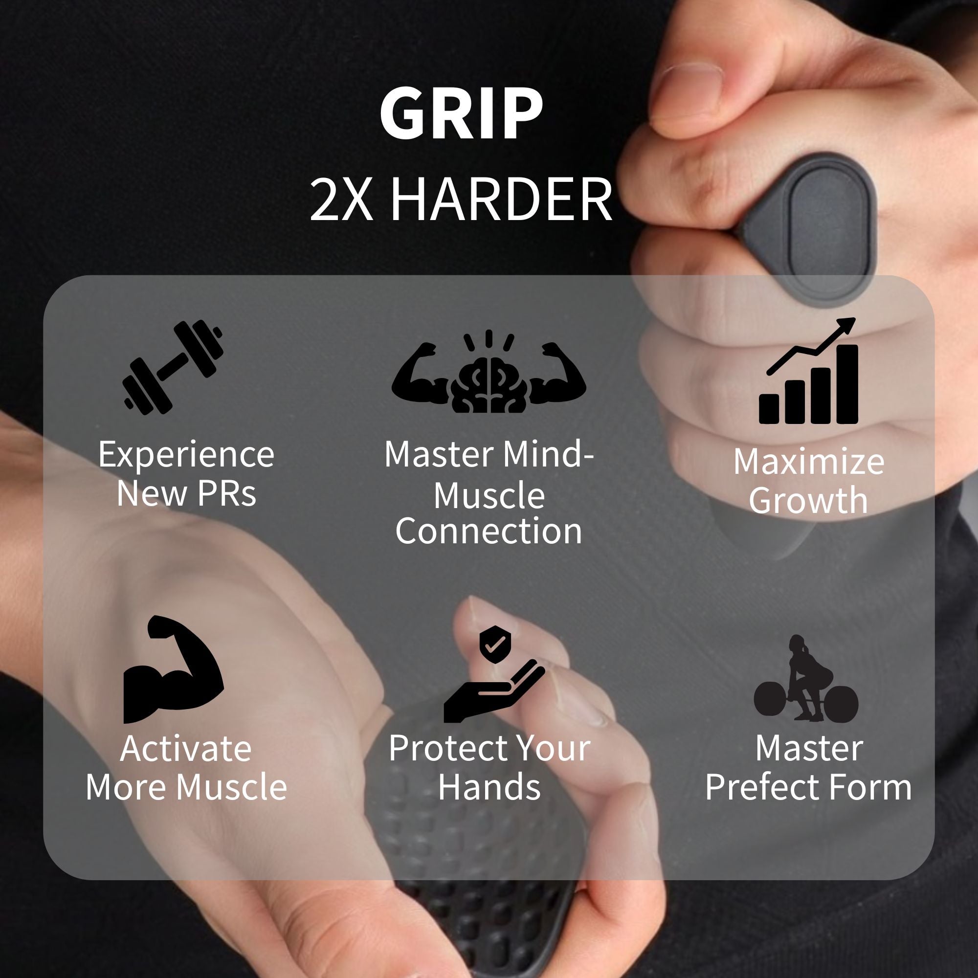 Anti-Slip Ergonomic Hand Grips