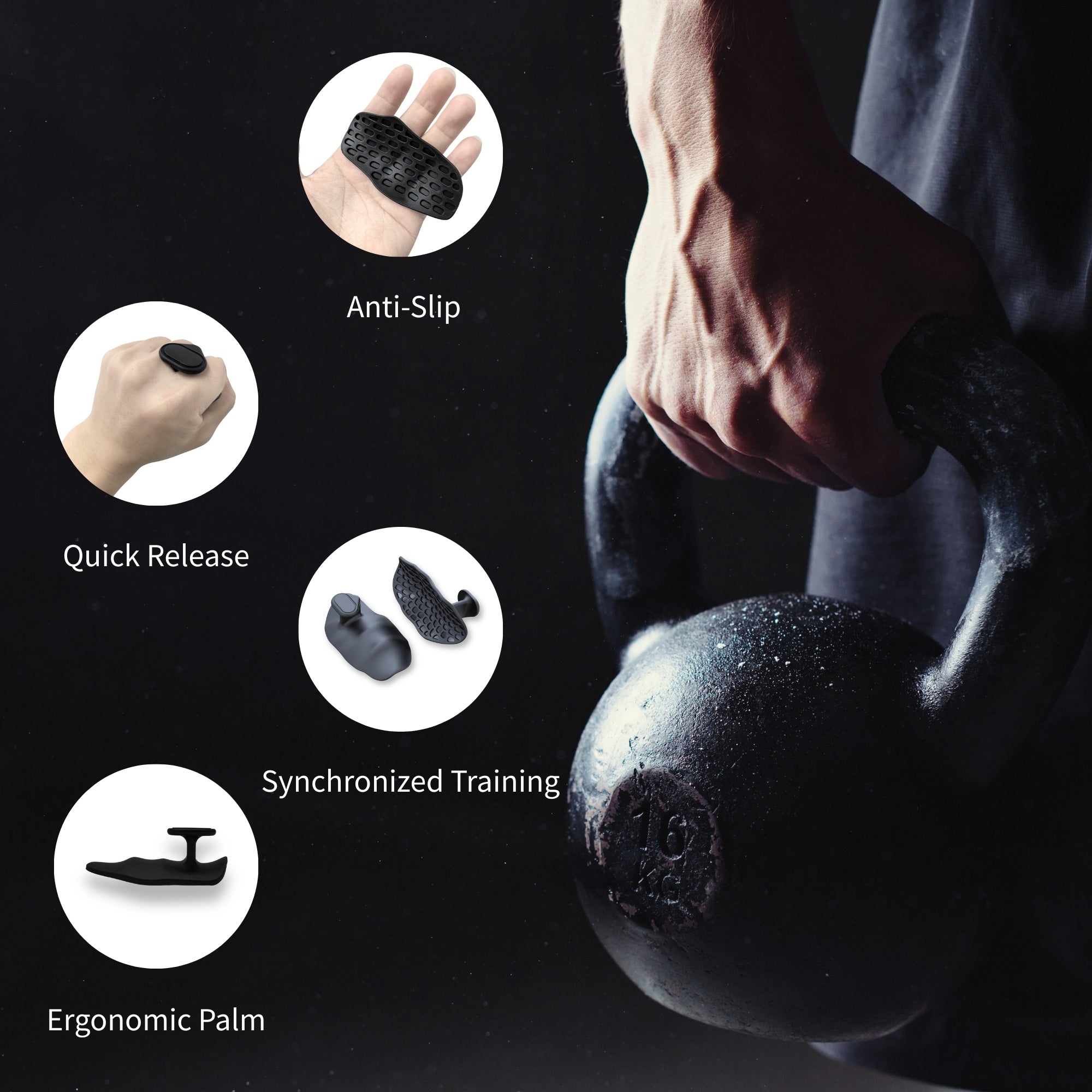 Anti-Slip Ergonomic Hand Grips